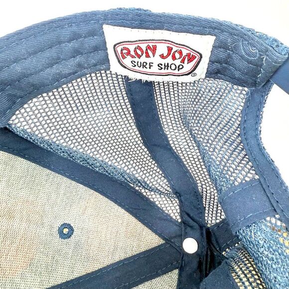 Ron Jon Surf Shop Red Hibiscus Tropical Floral Unisex Mesh SnapBack Cap - Picture 12 of 12